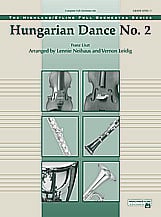 Hungarian Dance No. 2 Orchestra sheet music cover Thumbnail